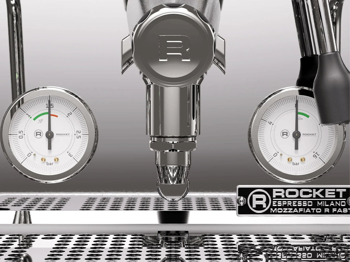 Rocket Espresso Mozzafiato Fast R Espresso Machine - Chrome (ROC-MOZFSTR-CH)