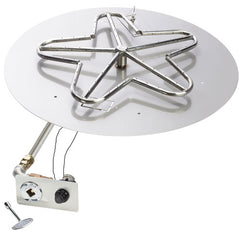 HPC Fire Round Flat Fire Pit Inserts - 8 to 54 in Sizes