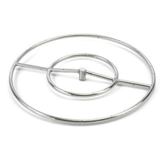 HPC Fire Round Fire Ring Burner Kit, 6" to 48", 304 Stainless Steel