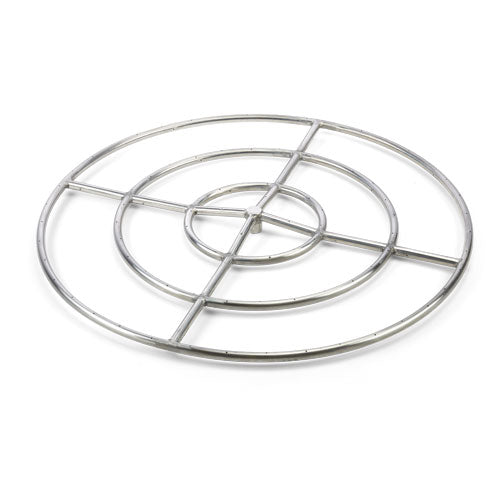 HPC Fire Round Fire Ring Burner Kit, 6" to 48", 304 Stainless Steel