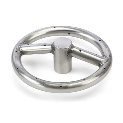 HPC Fire Round Fire Ring Burner Kit, 6" to 48", 304 Stainless Steel