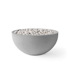 HPC Fire Serenade 32" Lightweight Concrete Gas Fire Pit by Dekko