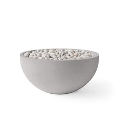 HPC Fire Serenade 32" Lightweight Concrete Gas Fire Pit by Dekko
