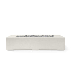 HPC Fire Sonoma 56" Lightweight Concrete Gas Fire Pit by Dekko