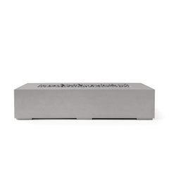 HPC Fire Sonoma 72" Lightweight Concrete Gas Fire Pit by Dekko