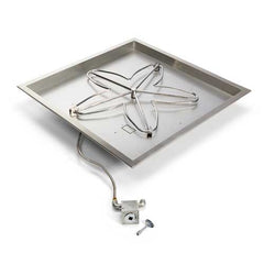 HPC Fire Fire Pit Insert 42SSEI-SQBL-NG/120VAC