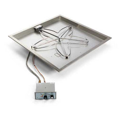 HPC Fire Fire Pit Insert 42SSEI-SQBL-NG/120VAC