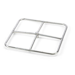 HPC Fire Square Fire Ring Burner Kit, 12" to 48", 304 Stainless Steel