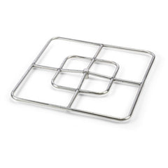 HPC Fire Square Fire Ring Burner Kit, 12" to 48", 304 Stainless Steel