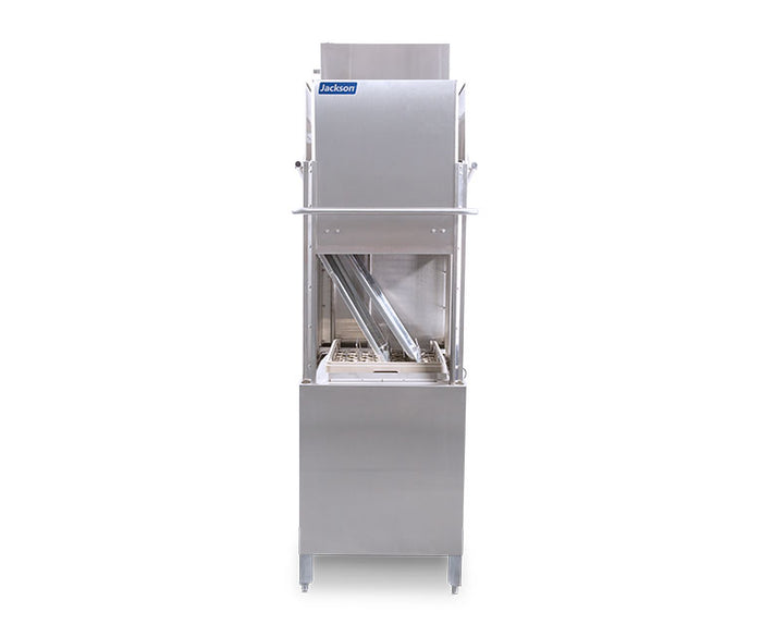 Commercial Dishwashers Jackson TempStar HH-E VER Ventless Tall Chamber High Temperature Door-Type Dishwasher with Energy Recovery, 40 Racks/Hr