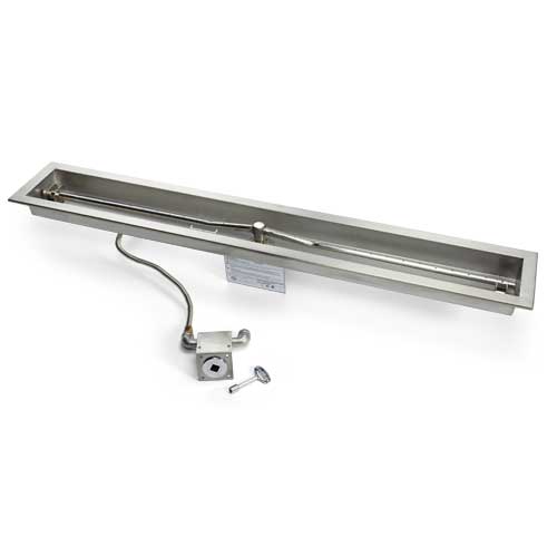 HPC Fire Fire Pit Insert TOR-60SSEI-TRGH-HI/LO-NG/120V